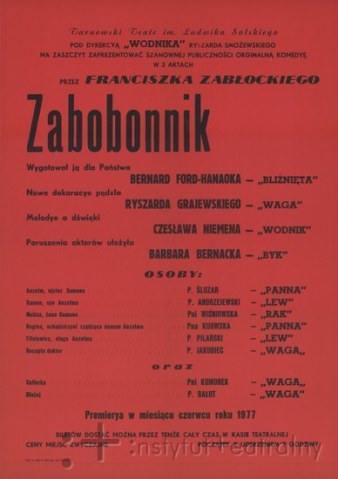 Zabobonnik - 1977 -Teatr w Tarnowie.jpg